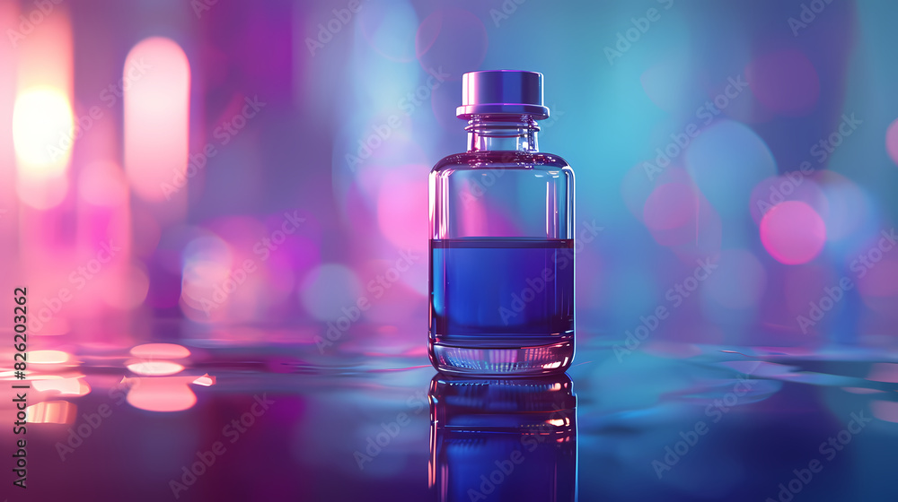 glass bottle with liquid glass bottle with liquid