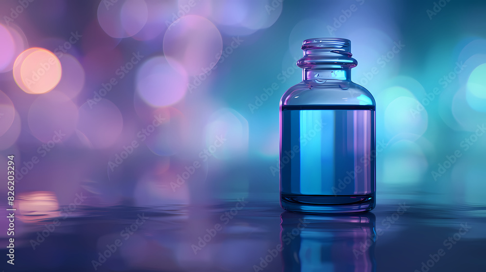 glass bottle with liquid glass bottle with liquid