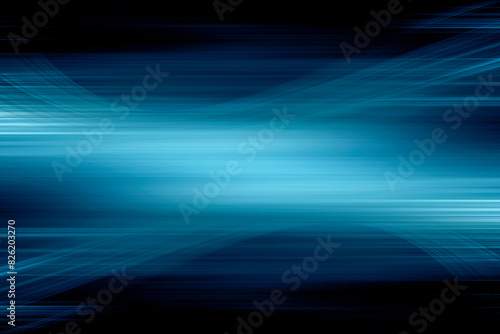 blue abstract motion effect laser background, green motion light trails over ...