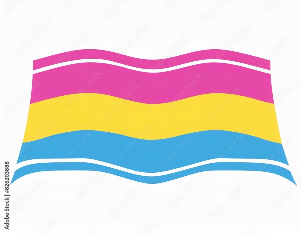 vector image of the pansexual flag on black white background, lgbt queer pride month, wallpaper logo, gay lesbian transgender bisexual vector image of the pansexual flag on black white background, lgbt queer pride month, wallpaper logo, gay lesbian transgender bisexual