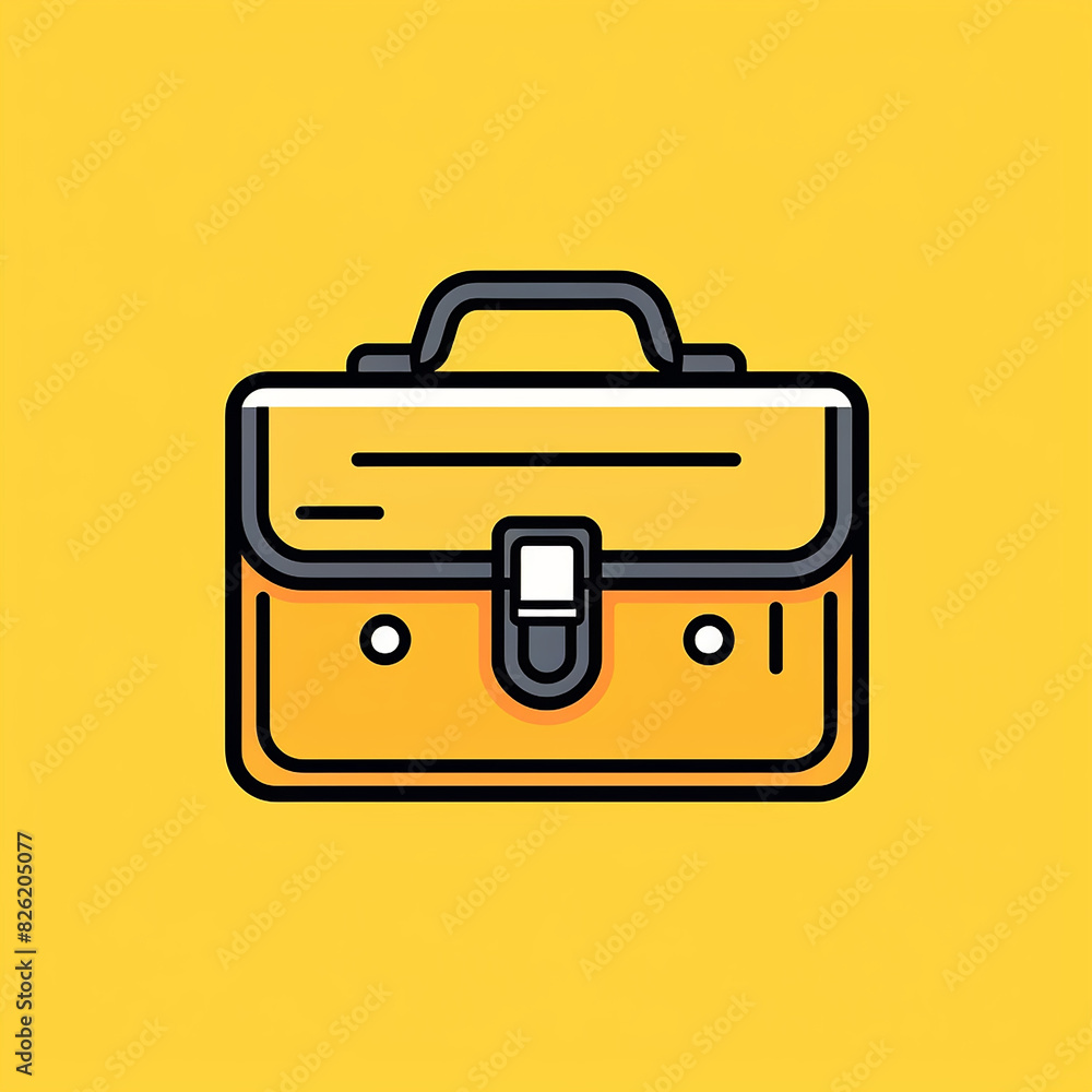 Briefcase_Modern_Line_Icon_Vector_Line_Art_CuteIcon_D Briefcase_Modern_Line_Icon_Vector_Line_Art_CuteIcon_D