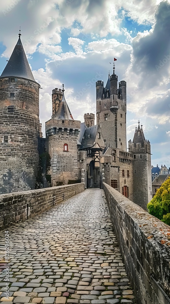 Fototapeta premium Castle Gravensteen in Gent