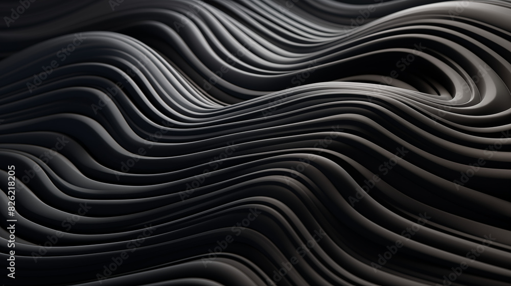 3d, waves pattern, wallpaper 3d, waves pattern, wallpaper