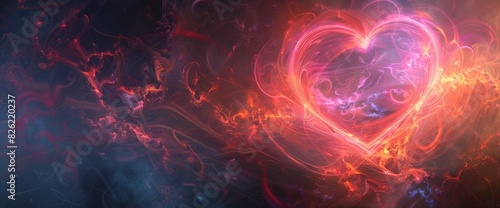 The Abstract Energy Of A Soulmateýs Love, Abstract Background Images © SynthArt