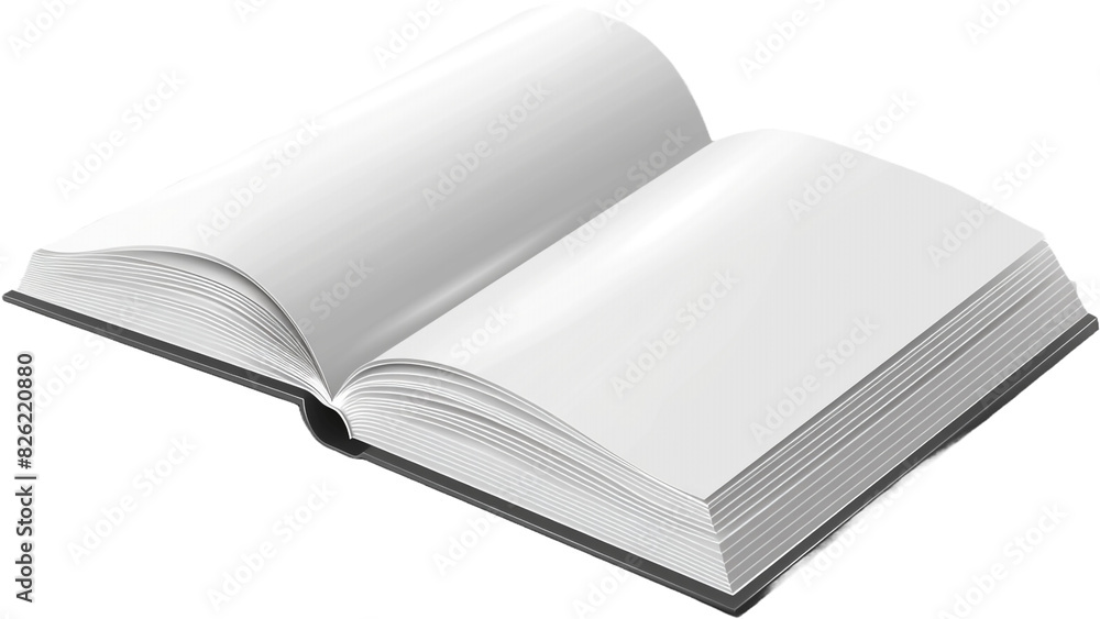 blank white book isolated on transparent background blank white book isolated on transparent background
