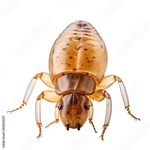 Cyclosorus parasiticus isolated on white background photo