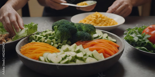 person preparing food
