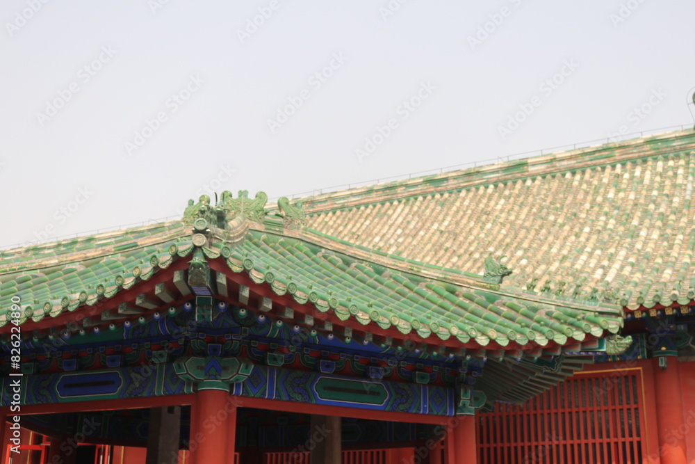 Naklejka premium Tejado de palacio imperial