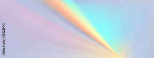 Blue, mauve and purple bg with rays from the down side, created by refracting light through a prism or piece of glass, neon shades and a gradient mesh. Vector overlay layer
