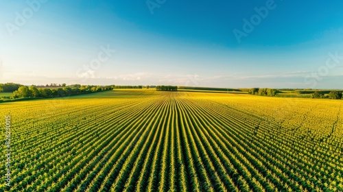 The Cornfield Under Clear Skies photo