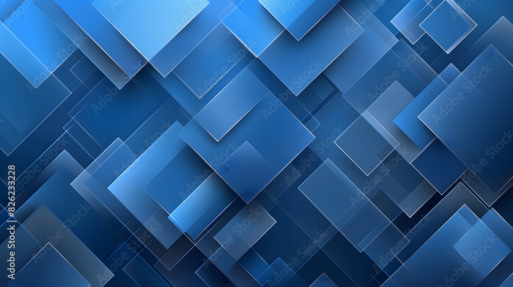 Abstract Blue Geometric Overlay Layers Background Abstract Abstract Blue Geometric Overlay Layers Background Abstract