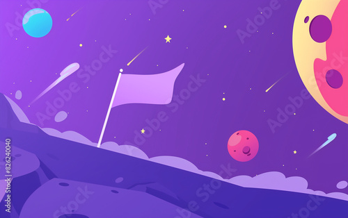 Wallpaper Mural rocket in space Torontodigital.ca