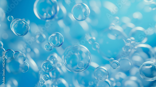 3d bubble illustration  water