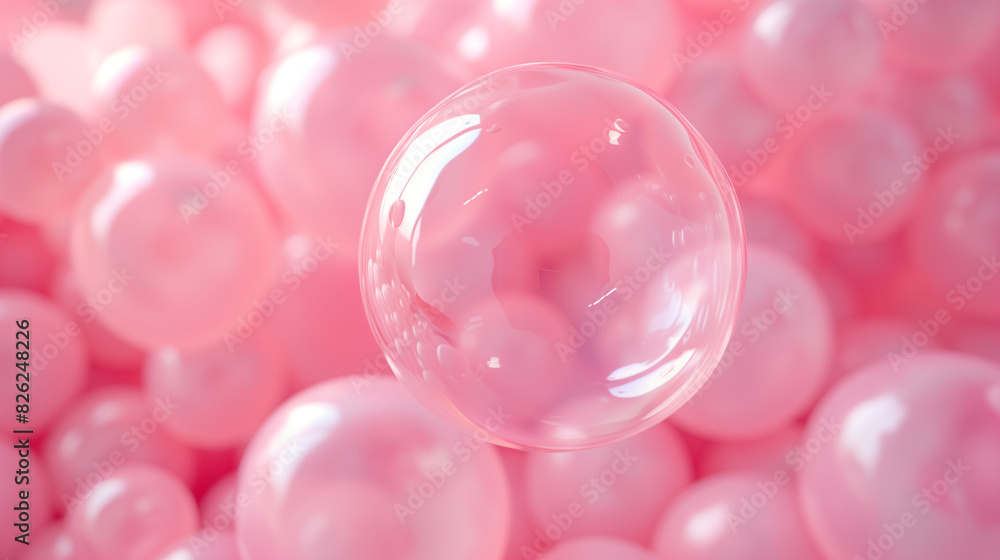 3d bubble illustration, water 3d bubble illustration, water