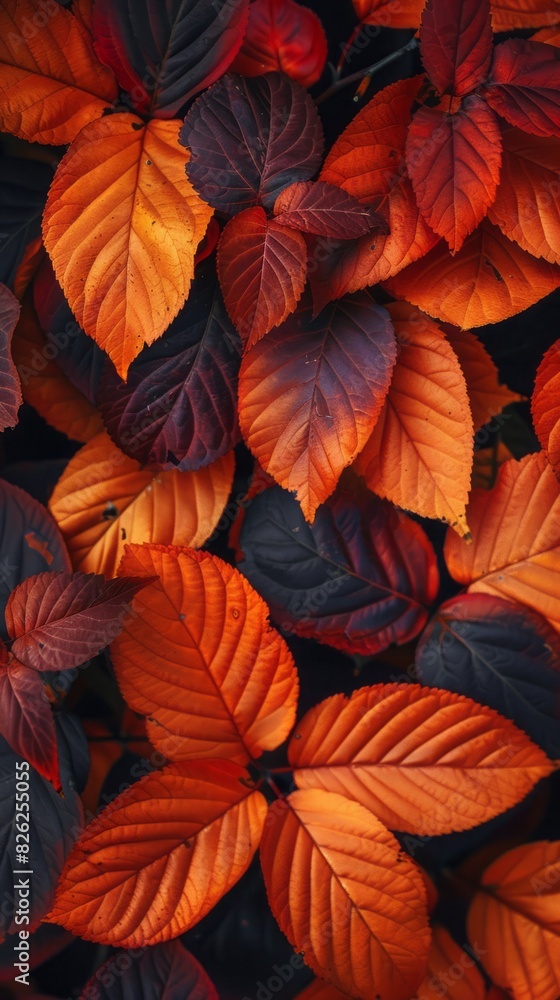 Fototapeta premium autumn leaves background.