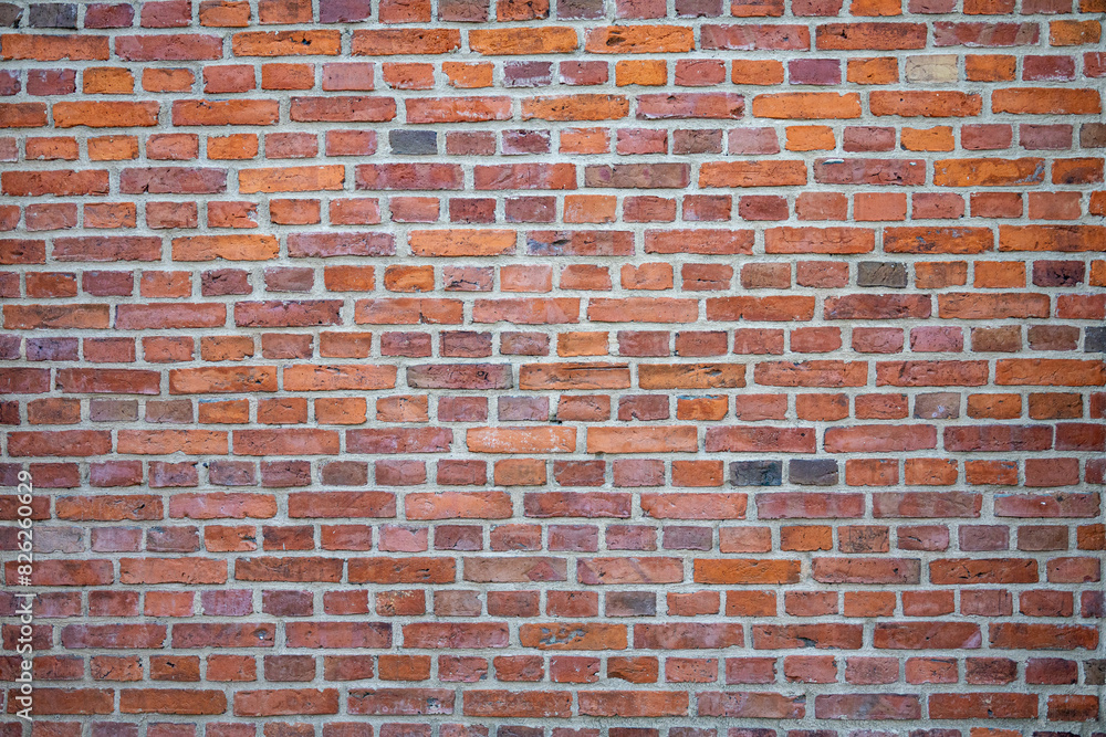Old red brick wall, mur ściana z czerwonej cegły
Old red brick wall, mur ściana z czerwonej cegły
