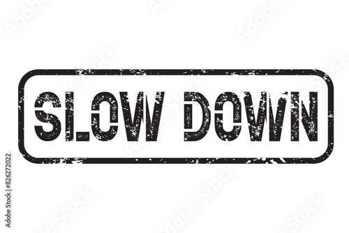 isolated slow speed warning sign, symbol on yellow round square on white color background element for road board, label, banner etc. flat vector design. EPS 10.