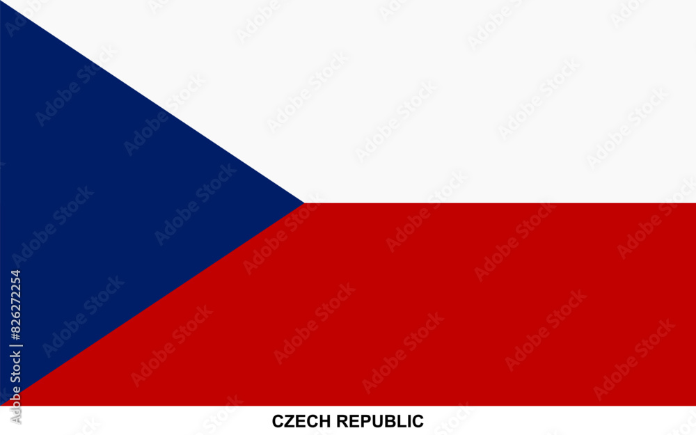 Flag of CZECH REPUBLIC, CZECH REPUBLIC national flag Flag of CZECH REPUBLIC, CZECH REPUBLIC national flag