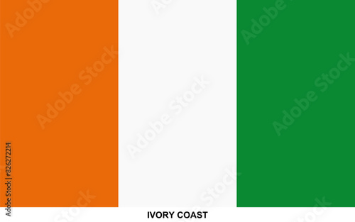 Flag of IVORY COAST, IVORY COAST national flag
