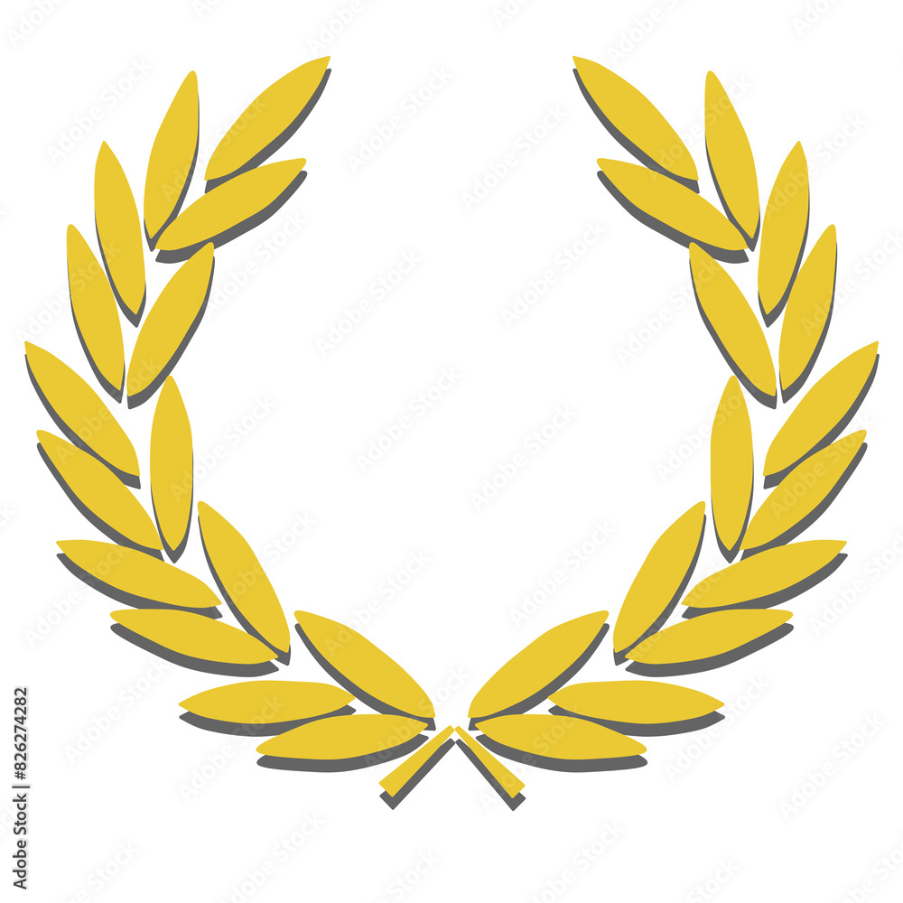 gold laurel wreath gold laurel wreath