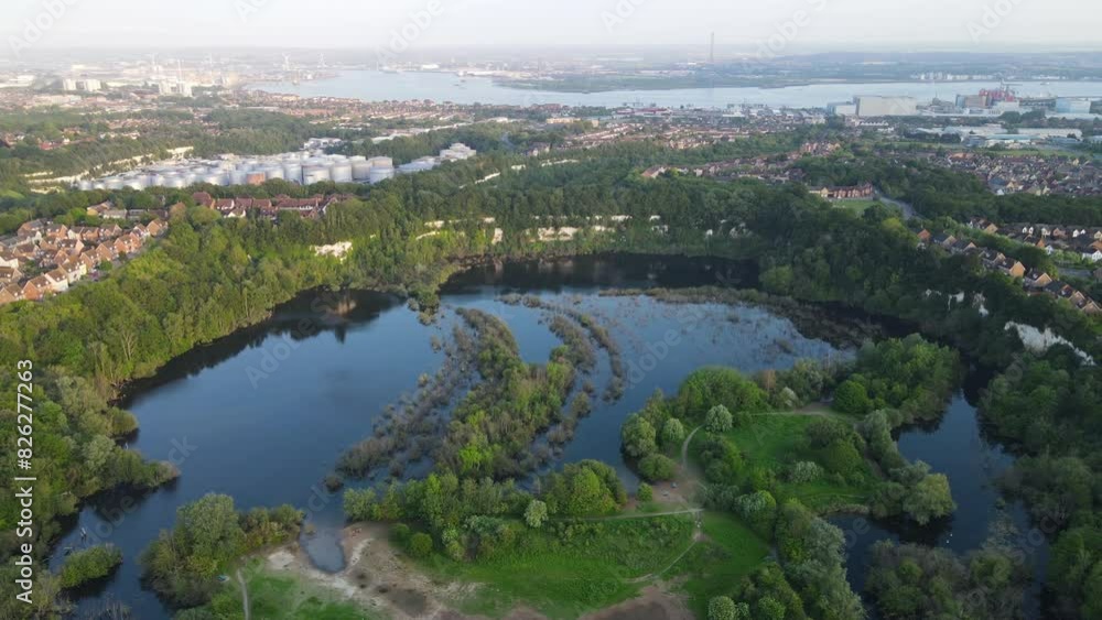 Chafford Gorges Nature Park Surrounded By Houses And Industry Chafford Gorges Nature Park Surrounded By Houses And Industry