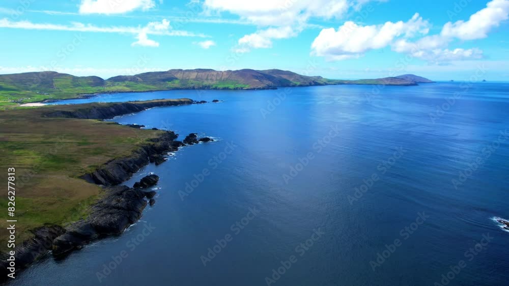 Ireland Epic locations drone landscape coastline of West Cork on Cods Head p,the epic Wild Atlantic Way Ireland Epic locations drone landscape coastline of West Cork on Cods Head p,the epic Wild Atlantic Way