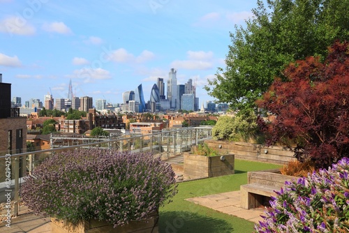 City of London rooftop garden