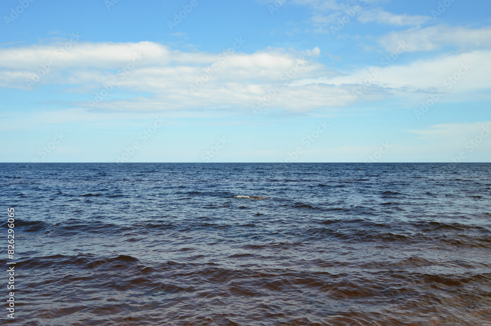 Lake Ladoga by day.