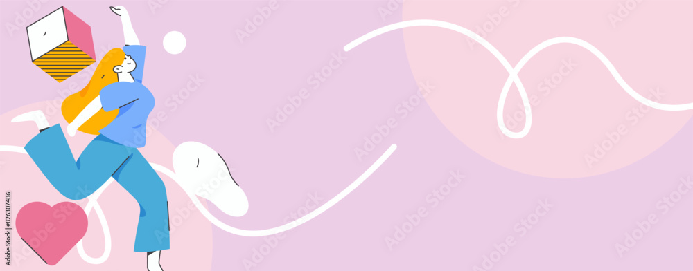 People exercising healthy running vector internet operation illustration
People exercising healthy running vector internet operation illustration