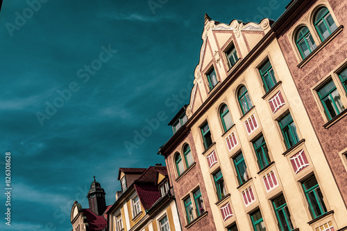 Bamberg old building in the old town