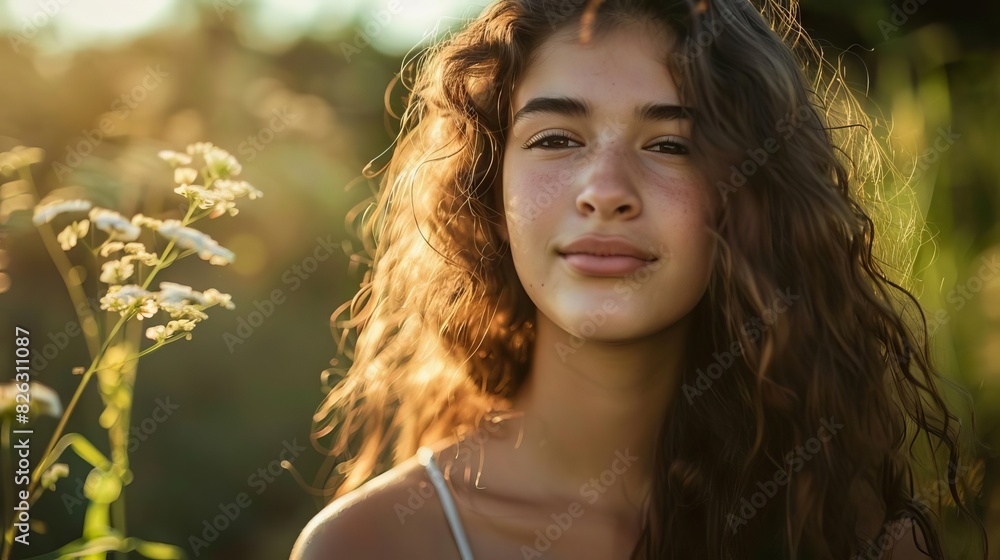 natural beauty womans portrait in outdoor setting authentic lifestyle photography natural beauty womans portrait in outdoor setting authentic lifestyle photography