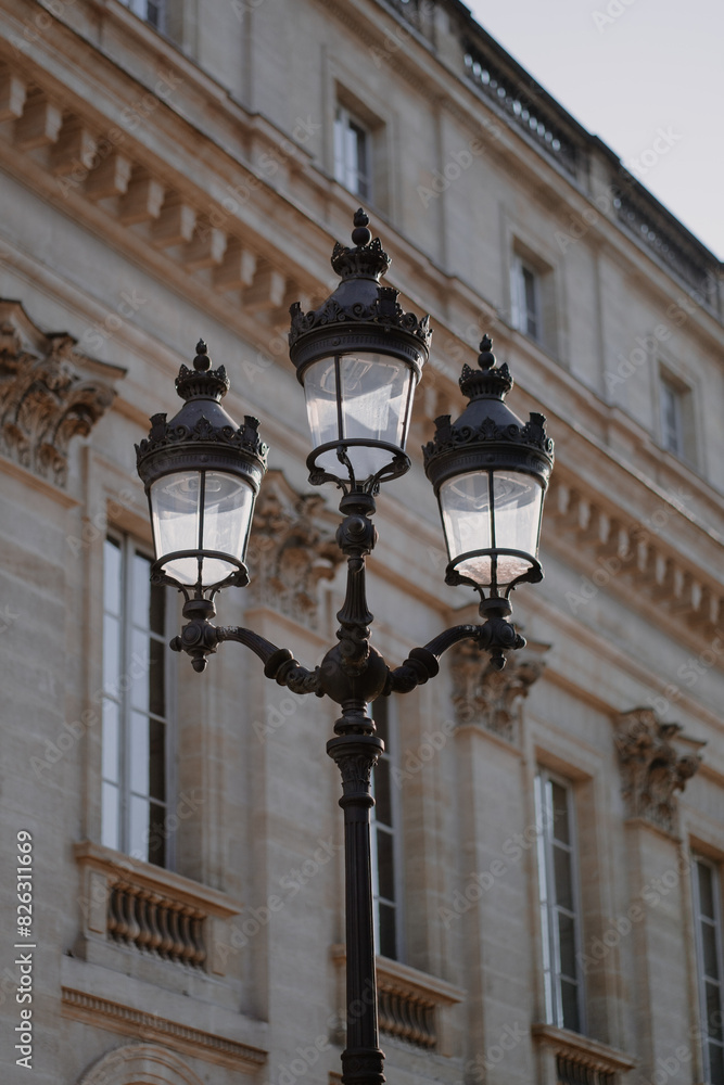 Lampadaire à Bordeaux Lampadaire à Bordeaux
