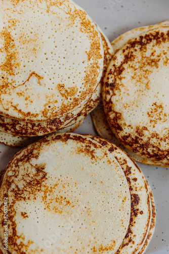 Fotografi Start mornings right with perfectly golden pancakes made effortlessly using special non-stick skillet