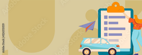 People exercising healthy running vector internet operation illustration
