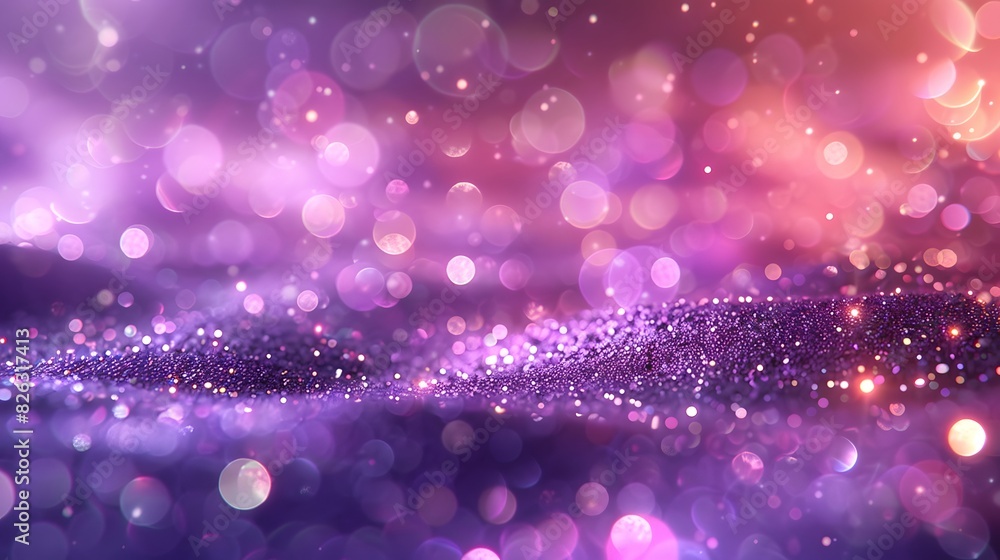 Abstract glitter light purple background with bokeh lights, glowing and sparkling, in the style of glittery and shiny, in the style of sparkle, shiny purple background.
Abstract glitter light purple background with bokeh lights, glowing and sparkling, in the style of glittery and shiny, in the style of sparkle, shiny purple background.