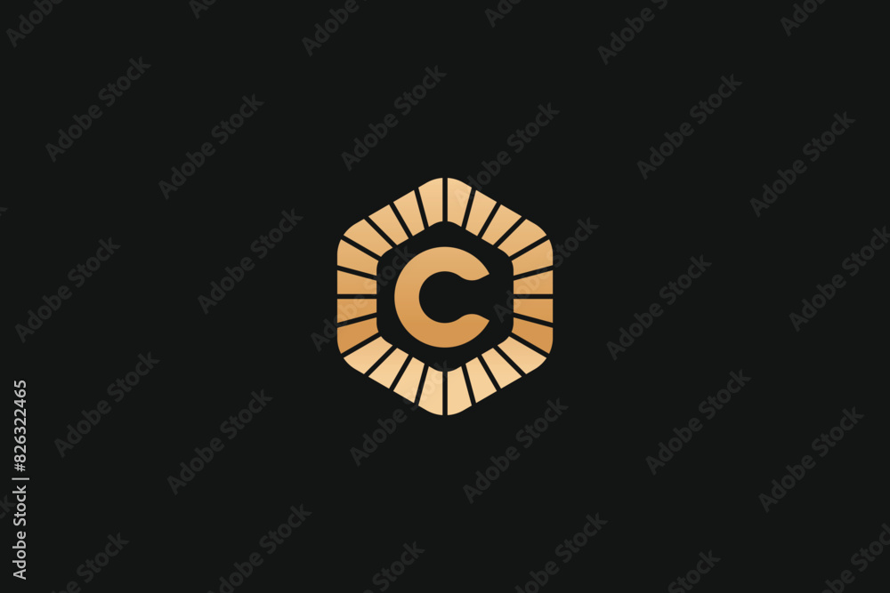 C Letter trademark brand logo C Letter trademark brand logo