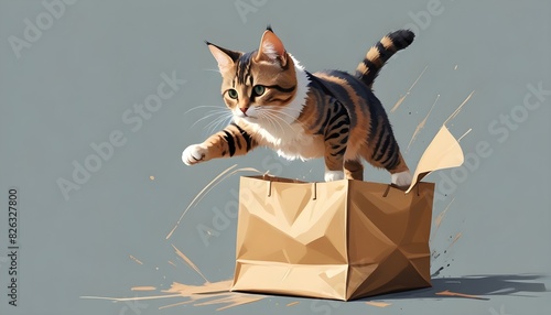 Letting the cat out of the bag, divulging information.