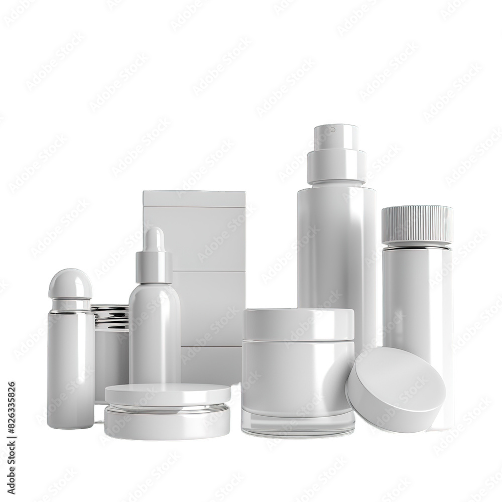 white cosmetic container white cosmetic container