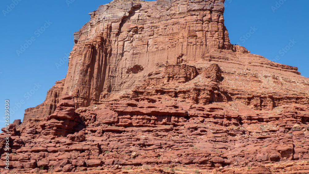 Scenic view of Moab Utah Adventure Trails. Scenic view of Moab Utah Adventure Trails.