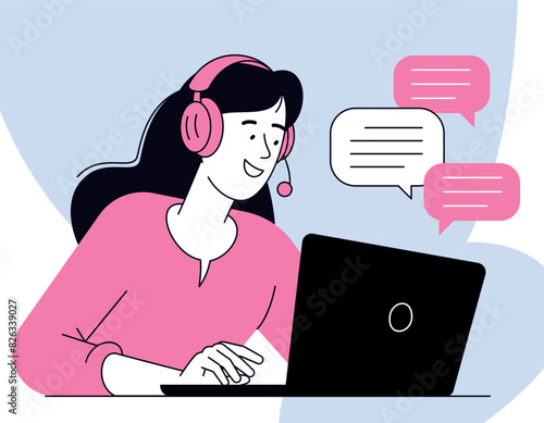 Technical support chat, customer service