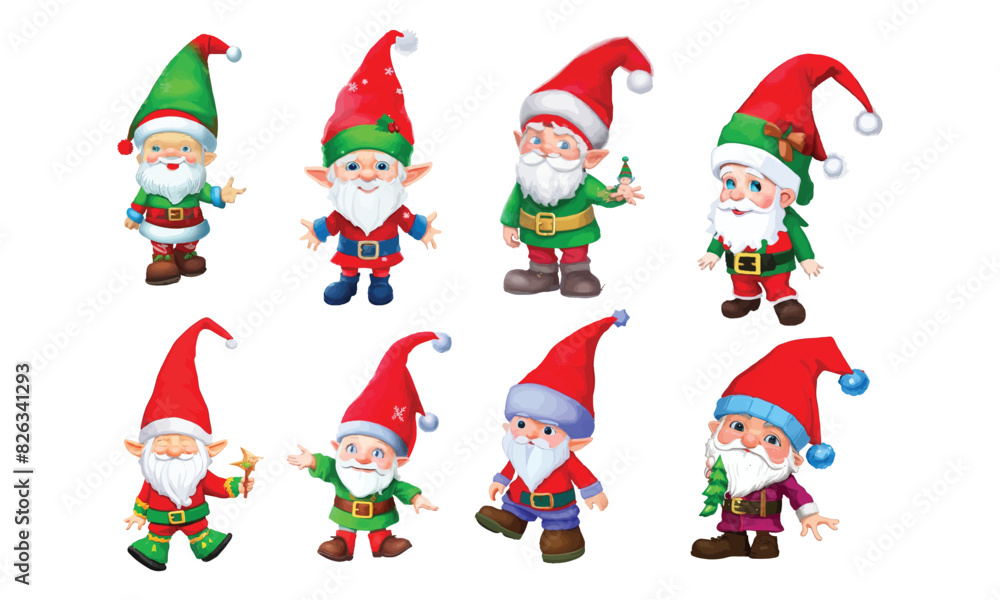 Merry Christmas vector Cartoon Merry Christmas vector Cartoon