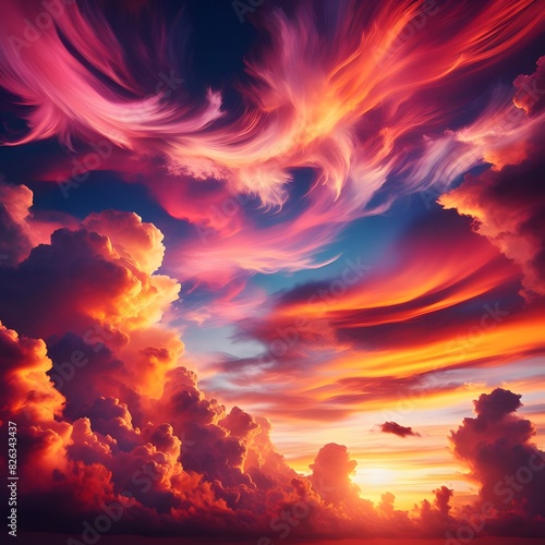 Mesmerizing Cloudscape Captivating Nature's Canvas in High Quality Stock Images