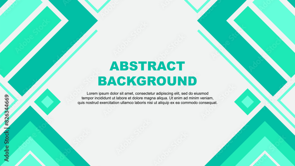 Abstract Background Design Template. Abstract Banner Wallpaper Vector Illustration. Abstract Teal Green Flag Abstract Background Design Template. Abstract Banner Wallpaper Vector Illustration. Abstract Teal Green Flag