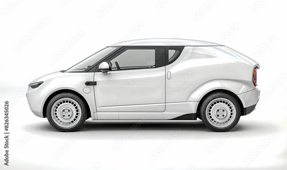 design study of a modern compact electric cargo van. generative ai design study of a modern compact electric cargo van. generative ai