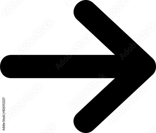 Arrow Sign Simple Icon Sign