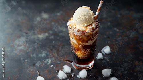 Nostalgic Root Beer Float Dessert