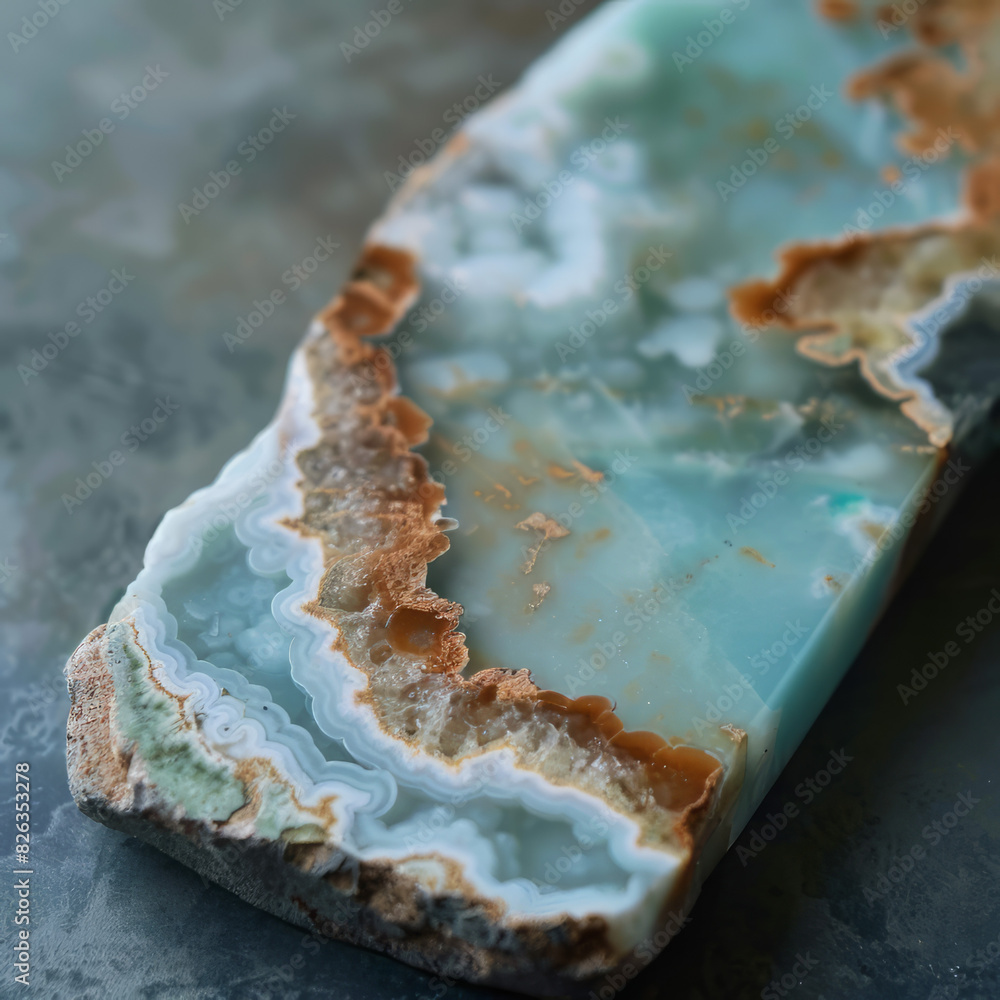 Fototapeta premium Geode Stone Graphic Design Element