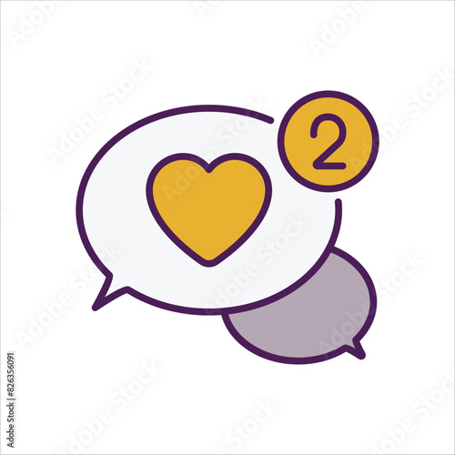 Likes  vector icon