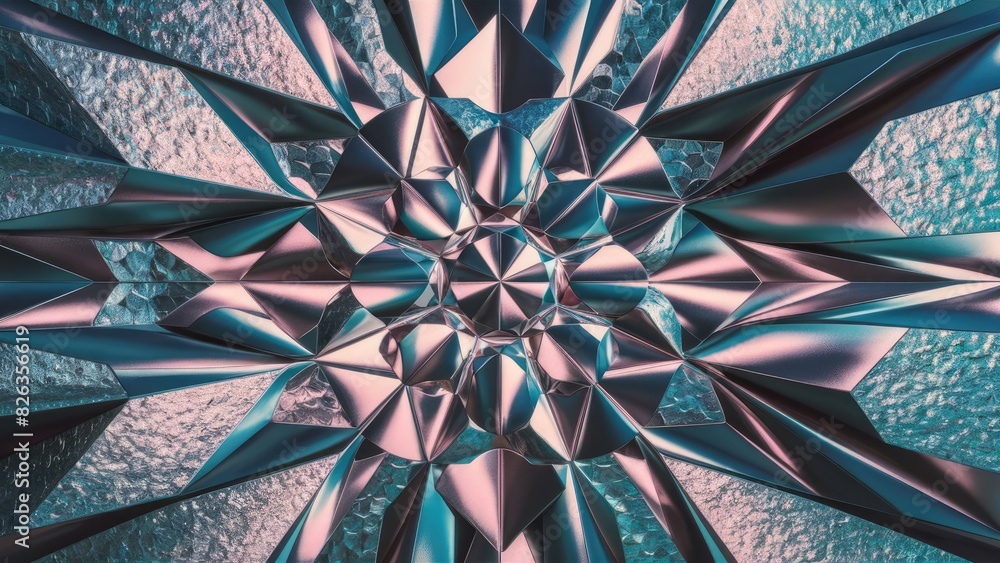 Sci-Fi Inspired Sharp Geometric Background Sci-Fi Inspired Sharp Geometric Background