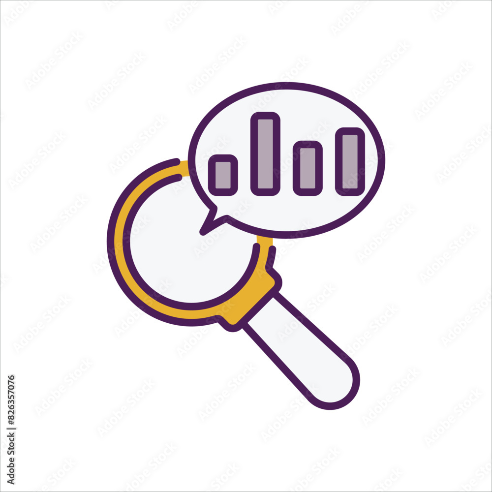 Analytics  vector icon